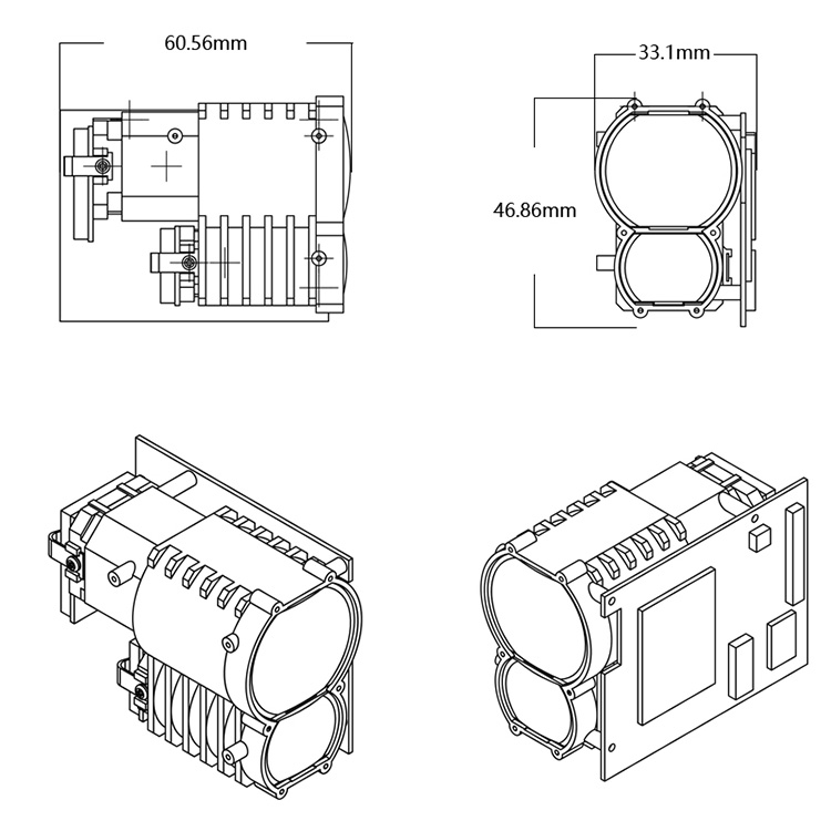 3 km-es LRF modul